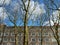 Trees and building, Amsterdam, Holland