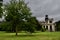 Trees and Old Trentham Hall