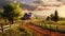 trees orchards farmland landscape