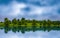 Trees reflected in Ripley Lake