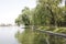 Trees Reflecting on the lake of the City Moat (Xiangyang,China)