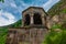 Trees in the ruins of Kobayr monastery, Armenia