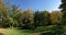 Trees in Sofiyivka Park in Uman, Ukraine