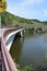 Treis-Karden, Germany - 06 02 2002: west side of the Mosel bridge