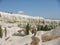 Trekkers on the park of Goreme in Capadoccia in Turkey.