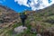 Trekking in Chitkul - Landscape of Sangla Valley, Himachal Pradesh, India / Kinnaur Valley