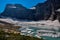 Trekking in Grinnel Lake Trail, Glacier National Park, Montana,