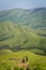 Trekking / Hiking at Kudremukh or Kudremukha national park in Chikmagalur, Karnataka, India.