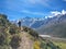 Trekking in Himalayas. Nepal