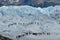 Trekking on the Perito Moreno glacier, Argentina.