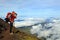 Trekking on Pico Volcano