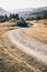 .Trekking road in Pieniny Mountains Range in Poland