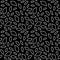 Trematodes Helminths vector concept dark linear Seamless Pattern