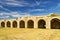 Tremiti islands - view of the caste in San Nicola island off of the Gargano coast, Apulia, Italy