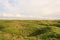 The trenches and craters on battlefield of Vimy ridge.