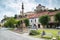 Trencin Castle and old main square