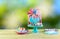 On trend candyland fantasy drip novelty birthday cake