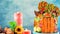 On trend Thanksgiving candyland novelty drip cake