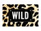 Trend wild zebra element with tiger signs. Believe in love and love yourself vintage leopard style, jaguar fashion