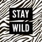 Trend wild zebra element with tiger signs. Believe in love and love yourself vintage leopard style, jaguar fashion