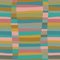Trendy abstract retro glitch colorful seamless pattern with weaving ctripes