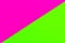 Trendy bold color duotone neon background in pink and green