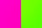 Trendy bold color duotone neon background in pink and green