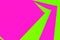 Trendy bold color duotone neon background in pink and green