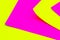 Trendy bold color duotone neon background in pink and yellow