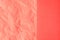 Trendy coral colored abstract background design