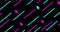 Trendy digital pink and blue neon tubes. Abstract disco background