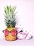 Trendy funny pineapple