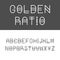 Trendy Golden Ratio Thin Line Font