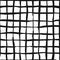 Trendy handdrawn checkered seamless pattern.