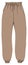 Trendy joggers, cargo trousers on fleece vector