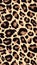 Trendy leopard pattern vertical background. Hand drawn fashionable wild animal cheetah skin natural texture for fashion design,