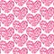 TRENDY LOVE FLORAL SEAMLESS VECTOR PATTERN. DIVERSE SYMBOL HEART ART TEXTURE. VALENTINES DAY BACKGROUND