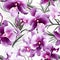 Trendy orchid pattern for magnets