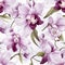 Trendy orchid pattern for social media