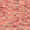 Trendy pattern with living coral waves patterns for banner design. Living coral pantone color 2019. Beautiful geometric backdrop.