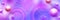 Trendy purple background with abstract shapes