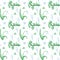 Trendy Seamless Floral Pattern in Vector