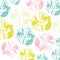 Trendy seamless pattern with brush strokes. Colorful texture for desing