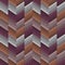 Trendy seamless pattern designs. The zigzag of dots. Vector geometric background.