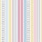 Trendy Seamless vector pattern background sweet pastel vertical stripe with chain, and summer nautical mood design for fashion,