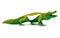 Trendy stylized illustration, crocodile, alligator, line vector silhouette of ,
