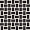 Trendy twill weave Lattice. Abstract Geometric Background Design. Vector Seamless Black and White Pattern.