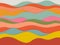 Trendy vector paper cut 3d effect multi color background layers. Waves and lines curved. Papercut abstract concept texture. Cutout