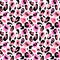 Trendy Watercolor hand painted leopard skin seamless pattern. Animal Endless print