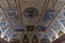 Trento, Italy, August 28, 2021: Decorated rooms of Castello del Buonconsiglio in Trento, Italy